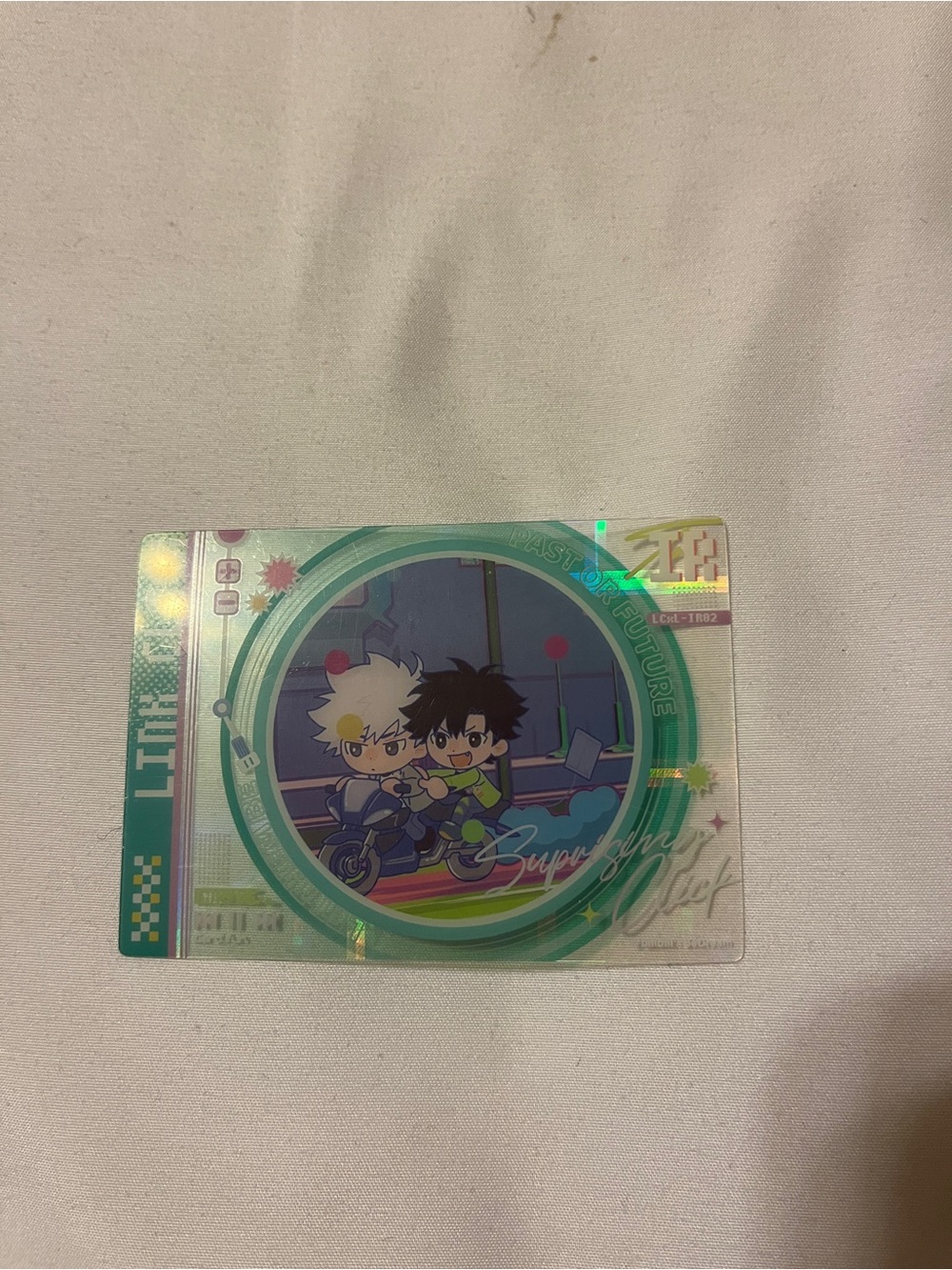 Link Click TR Card Lu Guang & Cheng Xiaoshi Holographic Anime Trading Card